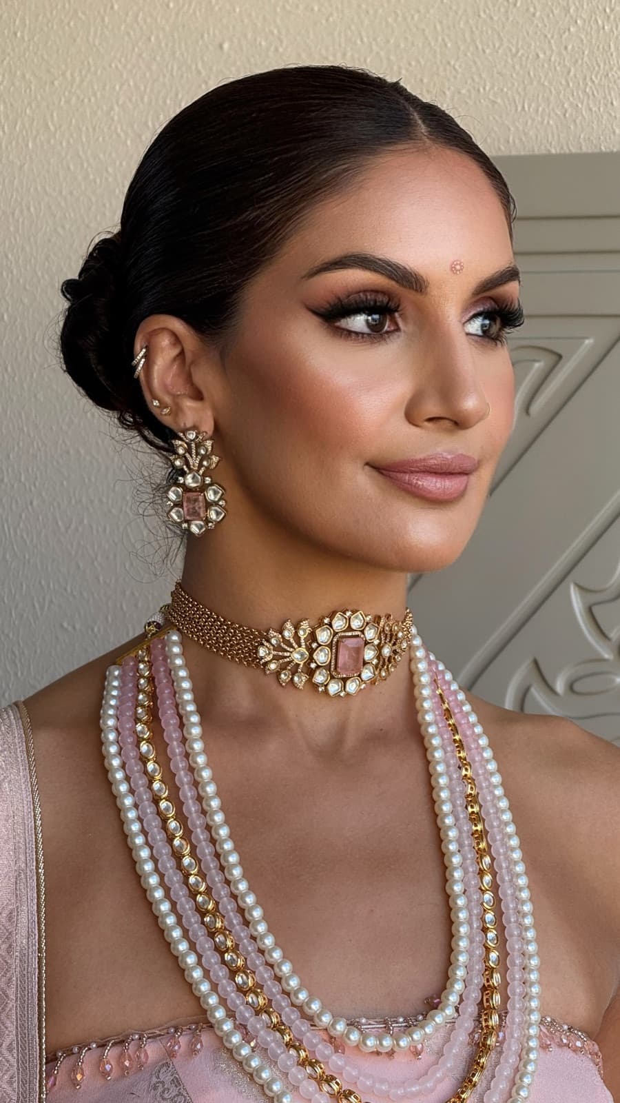 South Asian bridal makeup and hair Los Angeles | LA Makeup Studio